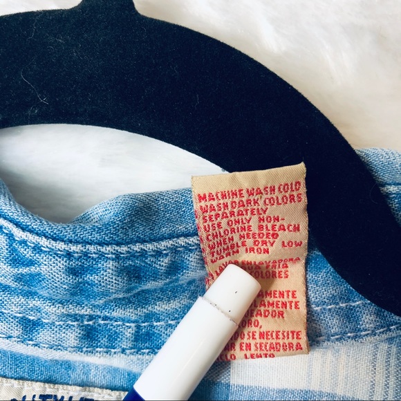 VTG Kikomo Jeans sleeveless top sz Med - Picture 6 of 9